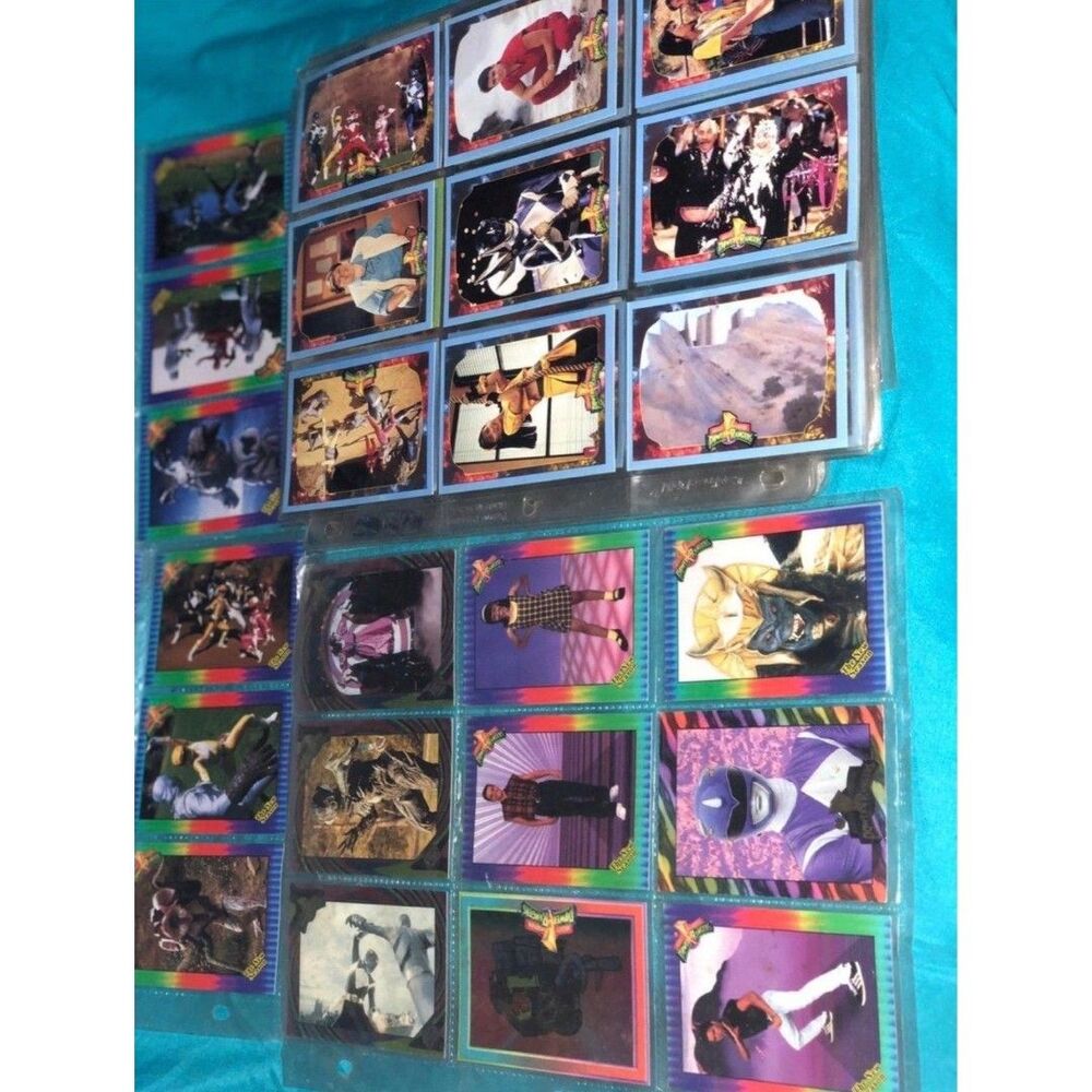 Power Rangers trading cards and more from the 90's B15